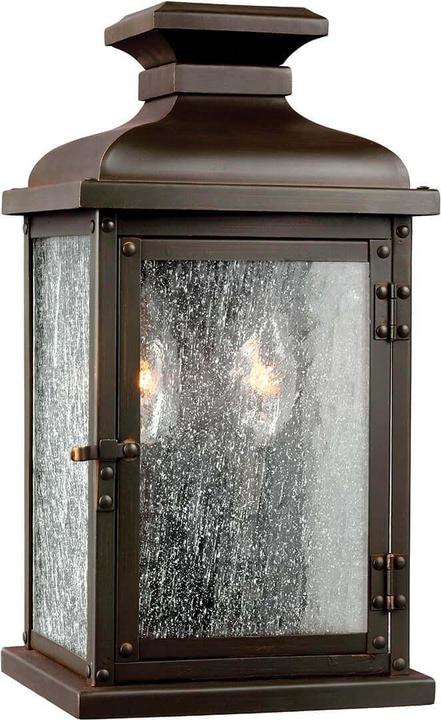 Immagine prodotto Elstead Lighting Applique da esterno Pediment E14 doppia 32cm rame scuro invecchiato IP44 (E14)