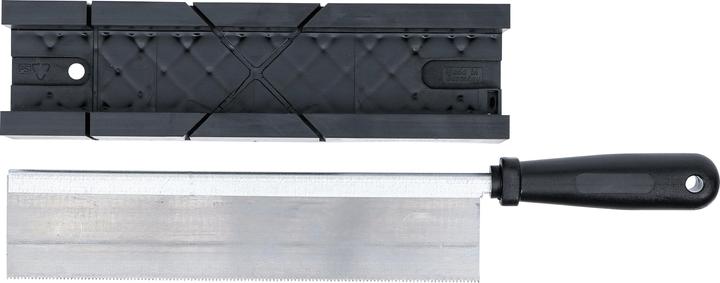 Image du produit BGS Boîte à onglets matière plastique 245 x 65 x 48 mm avec scie fine