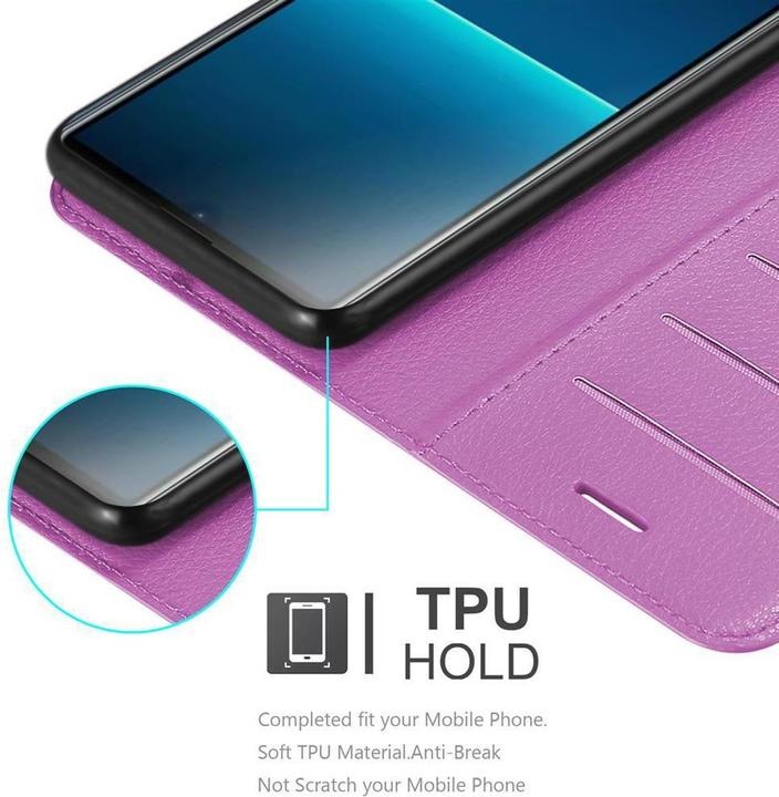 Actual product image Cadorabo Book with stand function cover (Sony Xperia L4)