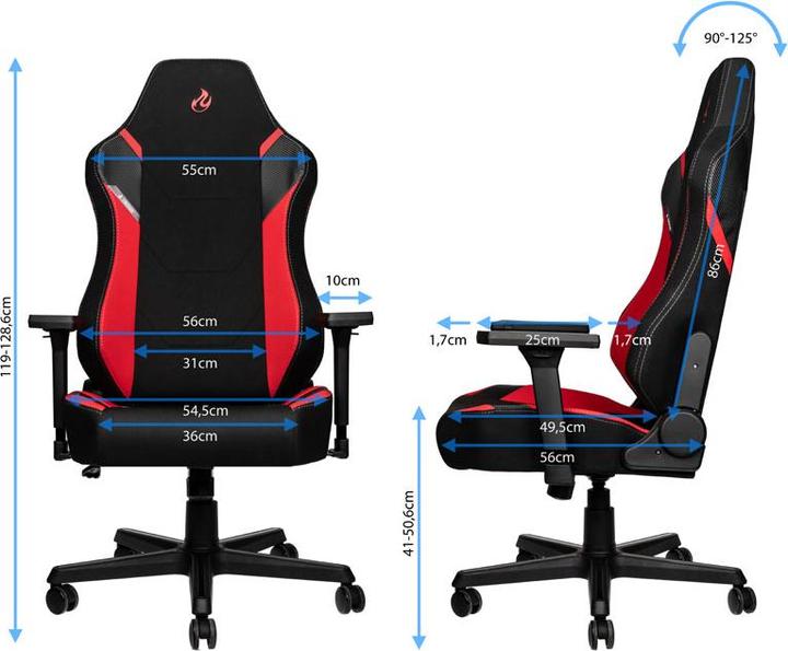 Actual product image Nitro Concepts X1000
