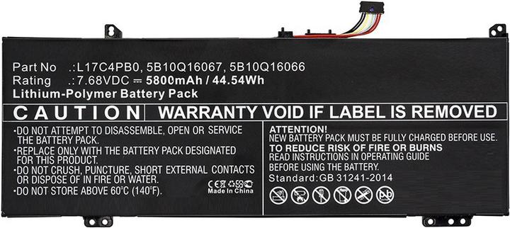 Image du produit CoreParts Batterie de rechange pour ordinateur portable MBXLE-BA0191 (1 cellules, 5800 mAh)