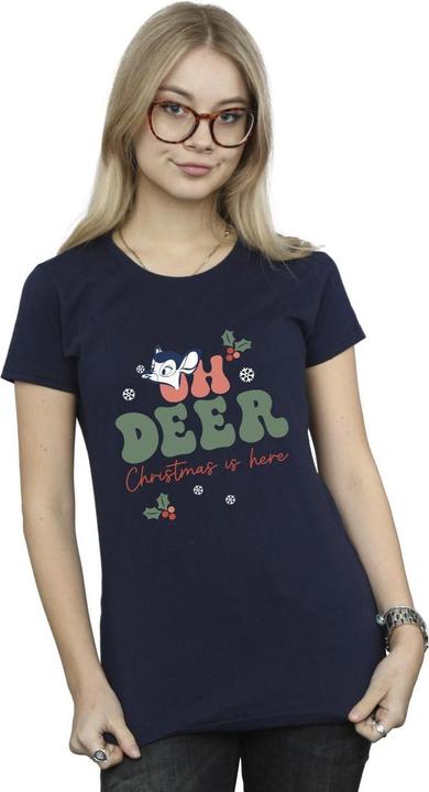 Immagine prodotto Disney Maglietta da donna/ragazzo in cotone Bambi Oh Deer (L)