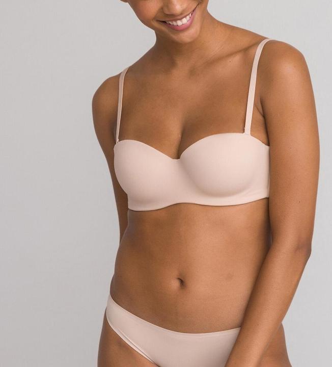 Actual product image La Redoute Collections Microfibre bandeau bra (75 B, Single pack)
