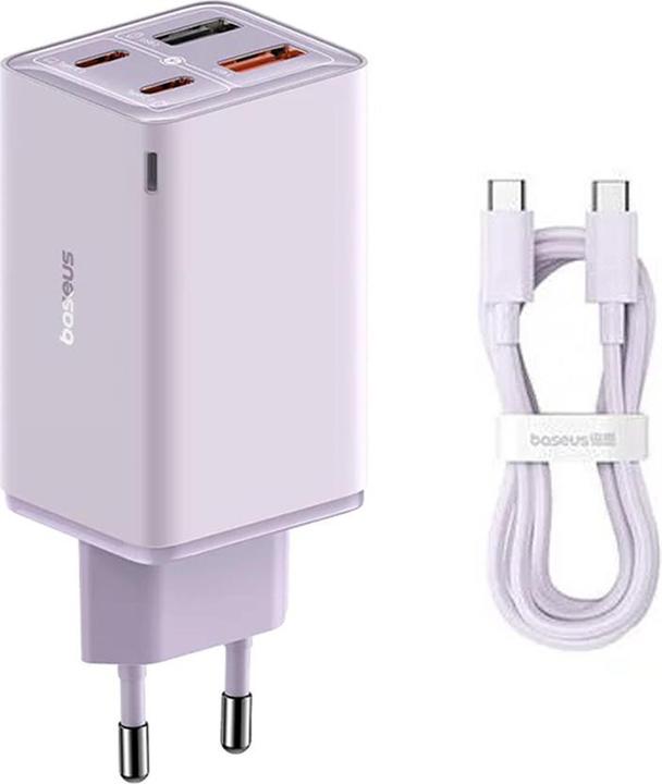 Produktbild Baseus GAN6 Pro Fast Charger, 2xUSB-C 2xUSB, 65W (65 W)