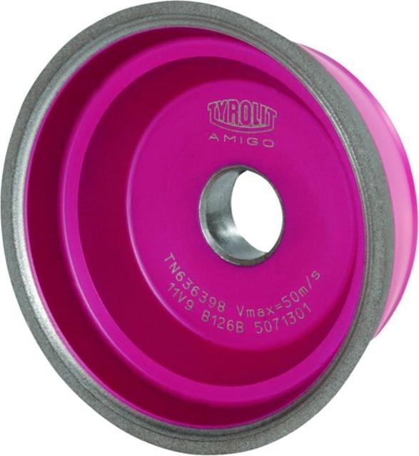 Tyrolit CBN-Topf-Schleifscheibe DxTxH (mm), 75x30x20, Typ: B126 (B126)
