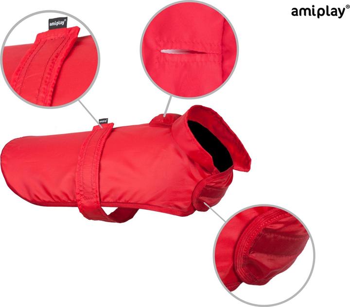 Actual product image amiplay Raincoat Bristol Beagle 48cm Red (48)
