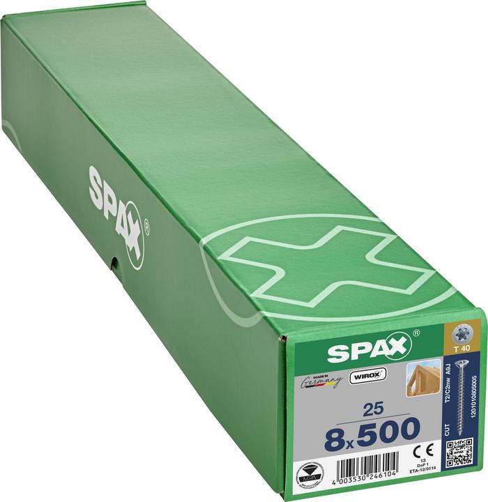 Produktbild Spax Holzbauschrauben (25 Schrauben pro Stück)