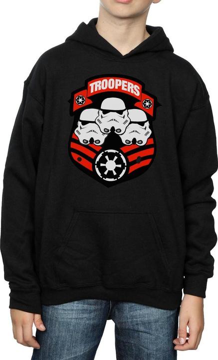 Produktbild Star Wars Stormtrooper Troopers Kapuzenpullover Jungen (140, 146)