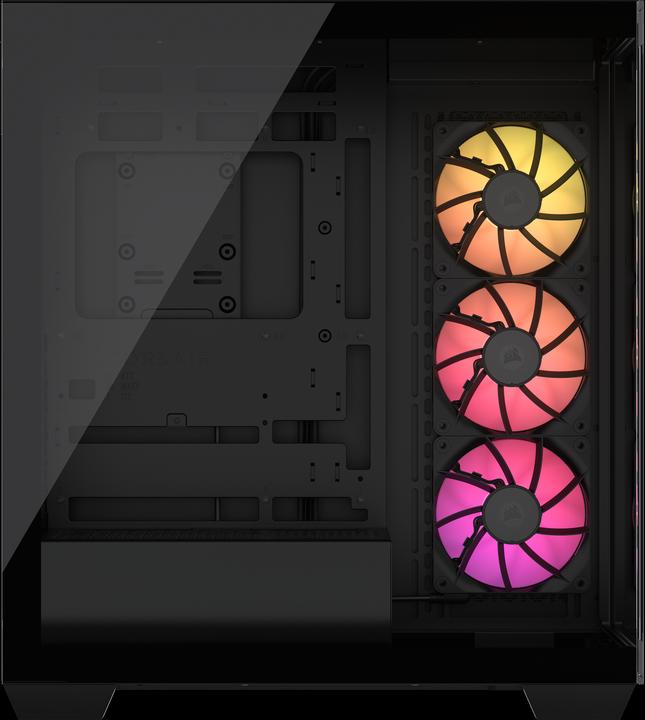 Actual product image Corsair Case iCUE 3500X RGB Midi TG black BTF+ZERO (Mini-ITX, mATX, E-ATX, ATX)