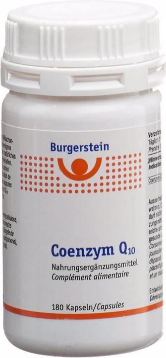 Immagine prodotto Burgerstein coenzima Q10 (180 Pezzo/i, Pillole, 54 g)