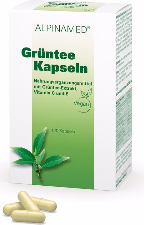 Alpinamed Grüntee Kapseln (1 Stück, Kapseln, 112 g)