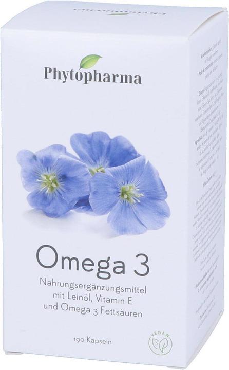 Immagine prodotto Phytopharma Omega 3 (190 Pezzo/i, Pillole, 170 g)
