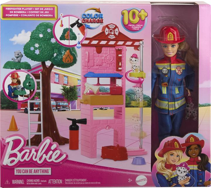 Produktbild Barbie Feuerwehr Spielset