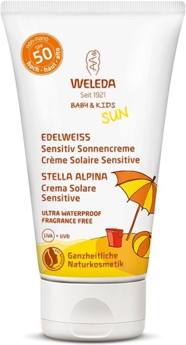Weleda Sensitive Baby and Kids Sun Cream SPF (Suntan cream, SPF 50, 50 ml)
