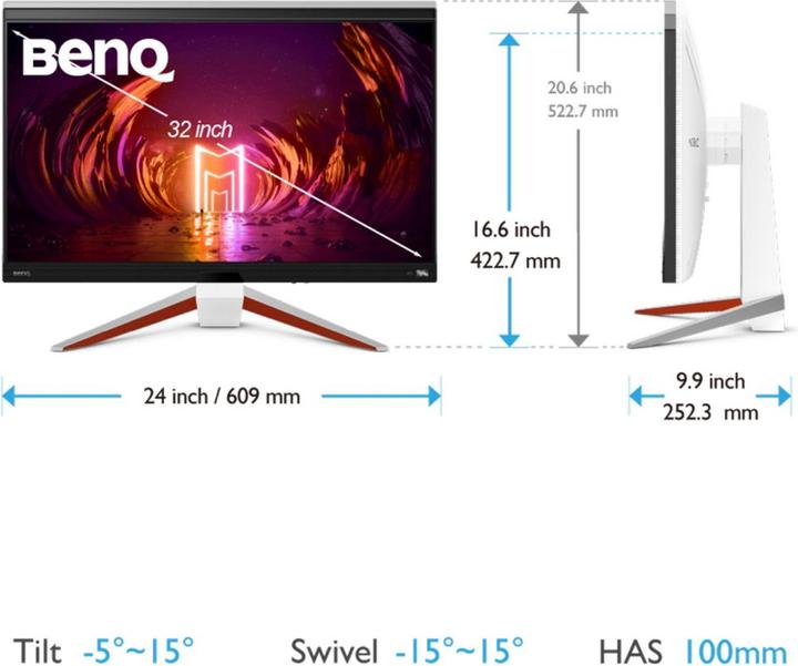 Produktbild BenQ Mobiuz EX2710U (3840 x 2160 Pixel, 27")