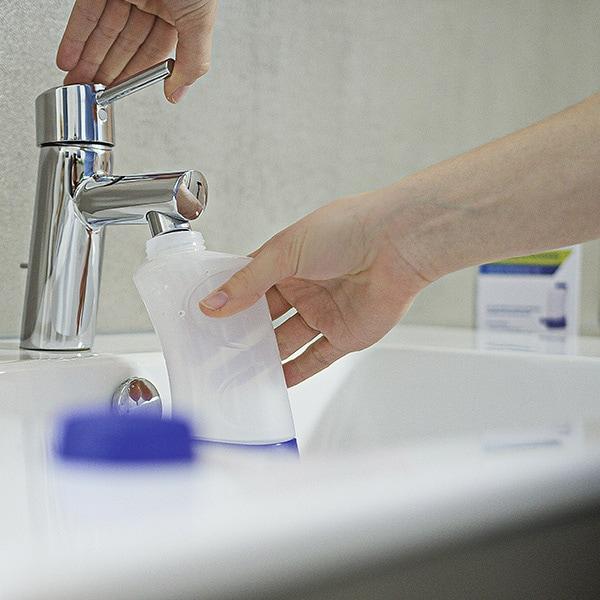 Actual product image Emser Nasal shower + nasal rinsing salt (1 Piece)