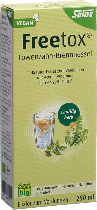 Salus Freetox Elixier Löwenzahn Brennnessel Bio (1 Stück, Sirup, 598 g)
