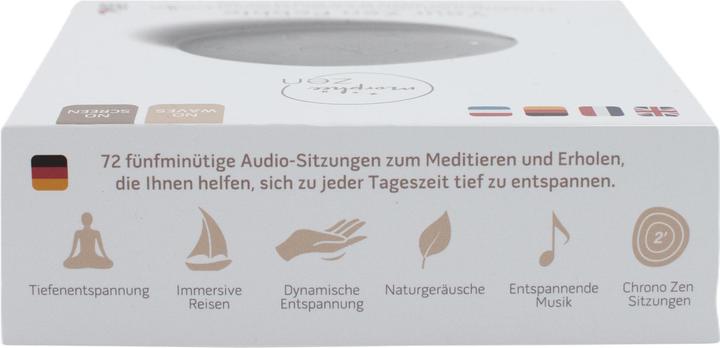 Actual product image Morphée Relaxation Stone ZEN steel grey
