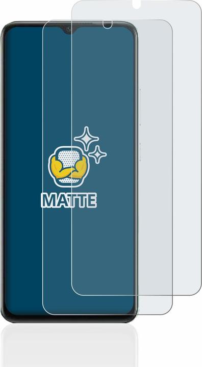 Actual product image BROTECT Anti-glare film Screen protector Matt screen protector film (2 Piece, Infinix Smart 7 HD)