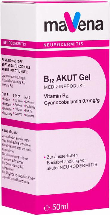 Produktbild Mavena Vitamin B12 (50 ml, Gel)