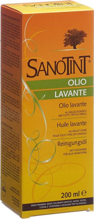 Produktbild Sanotint Reinigungsöl Olio Lavante (200 ml, Flüssiges Shampoo)