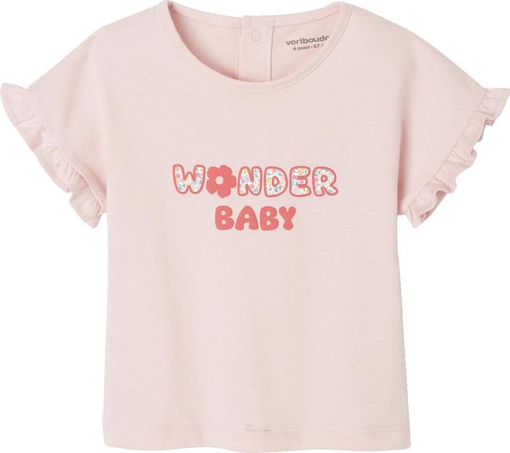Vertbaudet Bio-Kollektion: Baby T-Shirt mit Messageprint