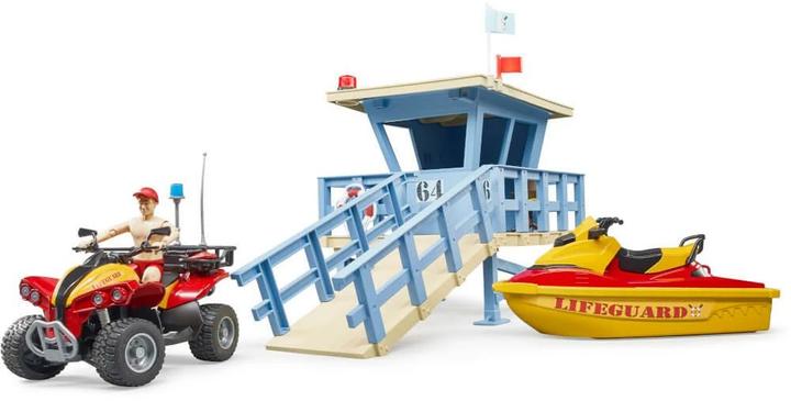 Immagine prodotto Bruder Stazione bworld LifeGuard, Quad, moto d'acqua