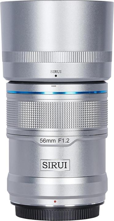 Actual product image Sirui Sniper Set AS-3S-ES 23mm, 33mm & 56mm F1.2 APSC Auto-Focus Lens Kit (Sony E Mount, silver, Carbon (Sony E, APS-C / DX)