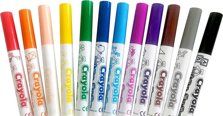 Produktbild Crayola Erste Filzstifte (Mehrfarbig, Multicolor, 12 x)
