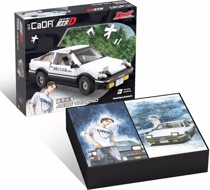 Actual product image Cada AE86 Trueno Takumi Fujiwara