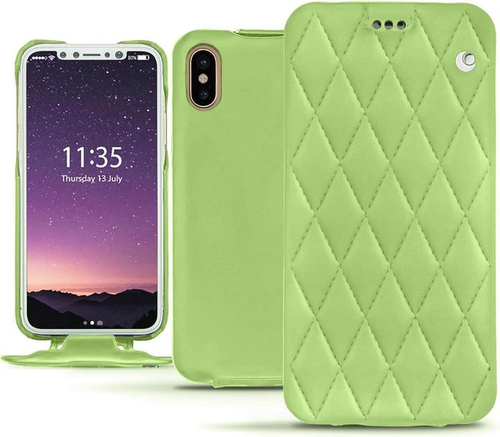 Actual product image Noreve Leather cover vertical (Apple iPhone X)