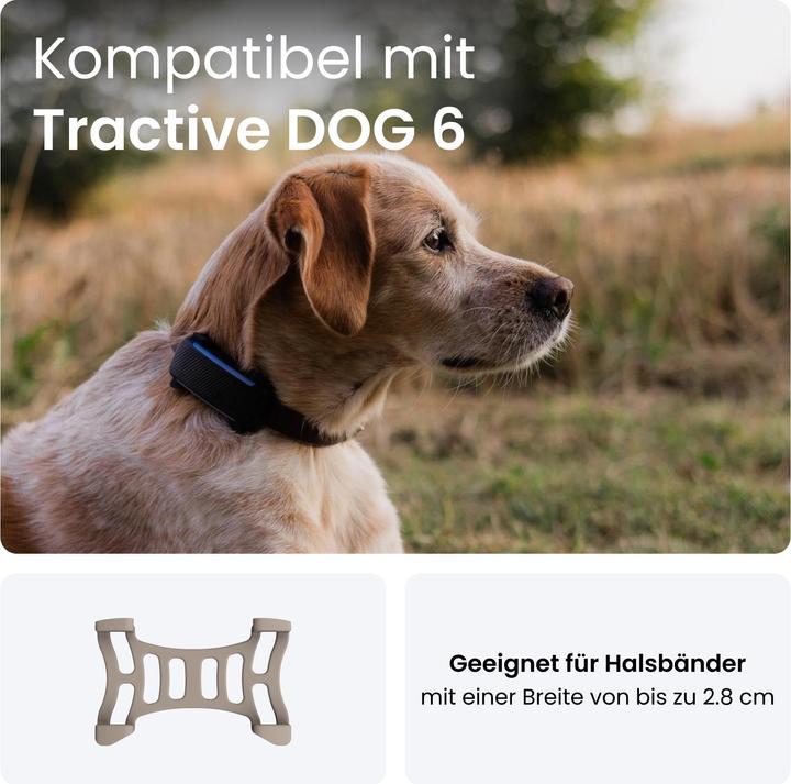 Actual product image Tractive GPS DOG 6 - Rubber Clips (2 Stk.) (Dog, Dog sport)