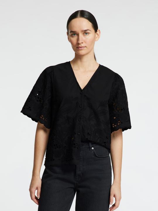 Immagine prodotto Selected Femme Slfdahlia Ss Broderi Shirt Noos (42)