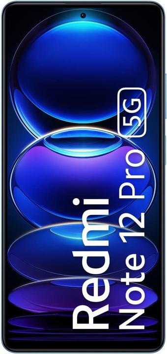 Productafbeelding Xiaomi Redmi Note 12 Pro 5G (6GB) (128 GB, Middernachtelijk zwart, 6.67", Dubbele SIM, 50 Mpx, 5G)