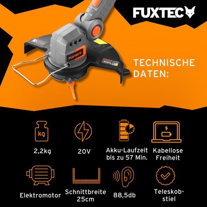 Immagine prodotto Fuxtec FX-E1RT20 SET (Coltelli plastica)