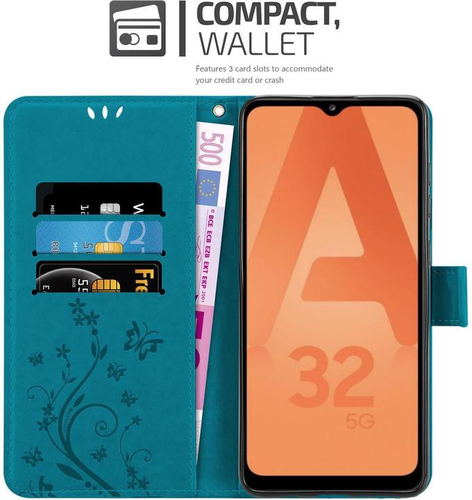 Immagine prodotto Cadorabo Copertina del libro a fiori (Samsung Galaxy A32 5G)