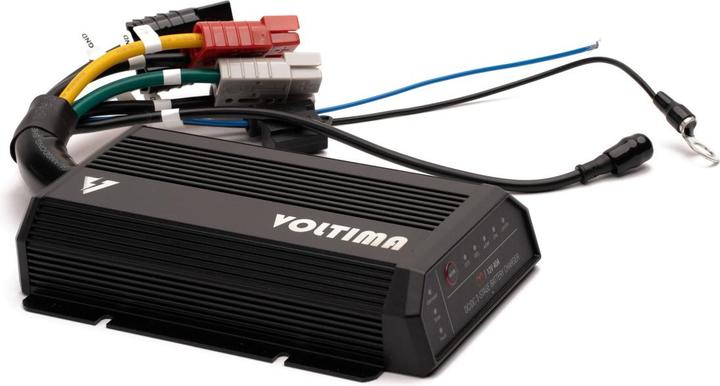 Actual product image Voltima VBS40 Charge Booster with integrated Solar Charge Controller 40A