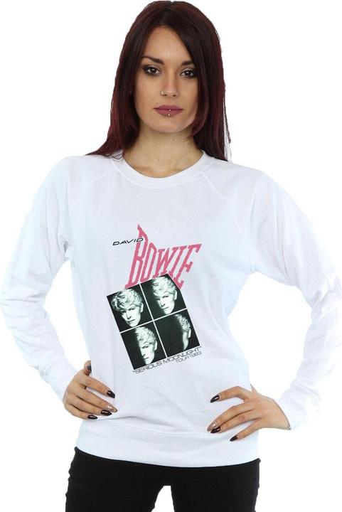 Image du produit David Bowie - Sweat SERIOUS MOONLIGHT TOUR - Femme (M)