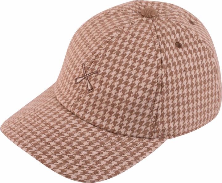 Produktbild Béton X Ciré kappe mit gebogenem schirm houndstooth (S/M)