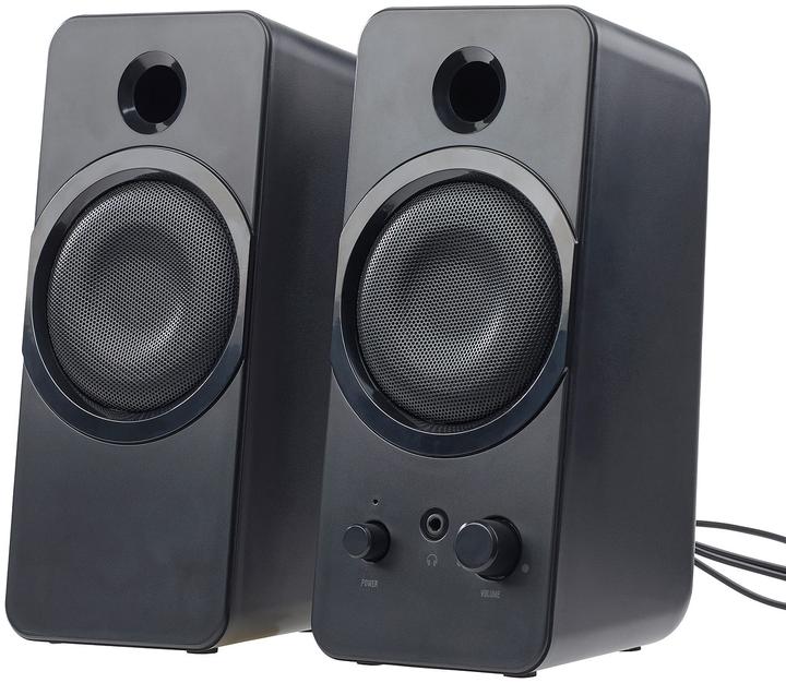 Auvisio Aktive Stereo-Lautsprecher mit USB-Stromversorgung