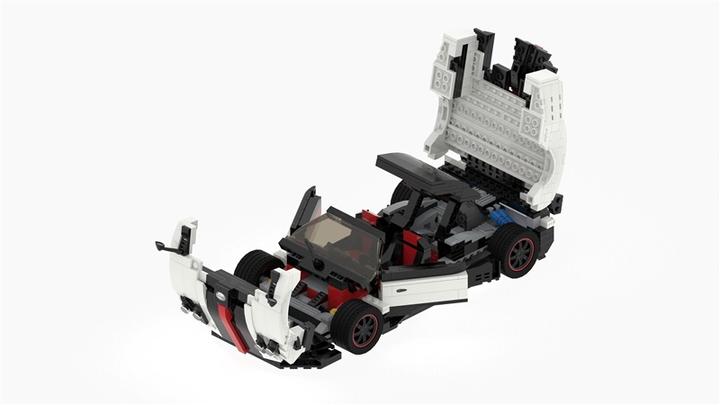 Image du produit Rastar 1:16 auto Pagani Zonda Cinque Bricks, 98200