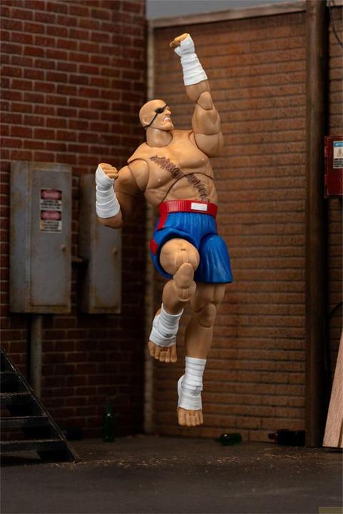 Image du produit Jada Street Fighter II Sagat 7,5" Figure