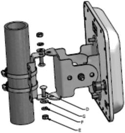 Produktbild HPE ANT-3x3-D100 Dual Band 0deg 5dBi +/- 45 and JW034A (5G)