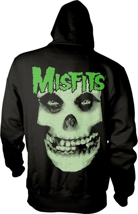 Produktbild Misfits Band Glow Jurek Skull (Hoodie) (S)