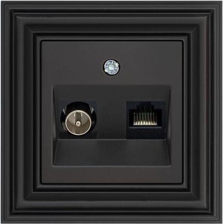 Actual product image Liregus ITVKL-1-01.R/ON59 IL.TV/COMPUTER SOCKET