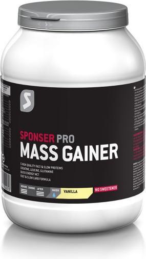Actual product image Sponser Pro Mass Gainer (Vanilla, 1 pcs., 1200 g)