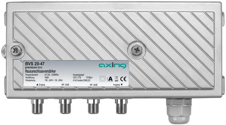 Image du produit Axing Amplificateur BVS 20-47 36 dB, 107 dBaeV CSO/CTB, 1006 MHz