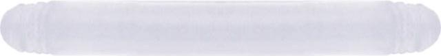 Actual product image Star Piercing Barbell bar transparent (without brass, Bioflex)