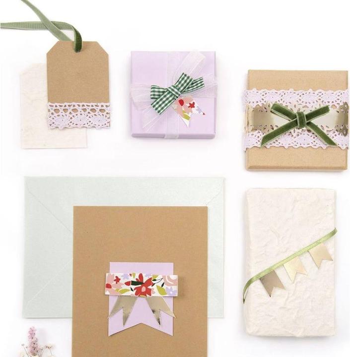 Produktbild Folia Stoffbänder Mix (Geschenkband, 6 x)