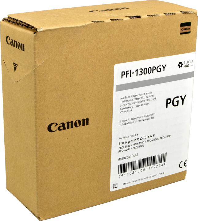 Produktbild Canon Tinte PFI-1300 photo grau (PGY)